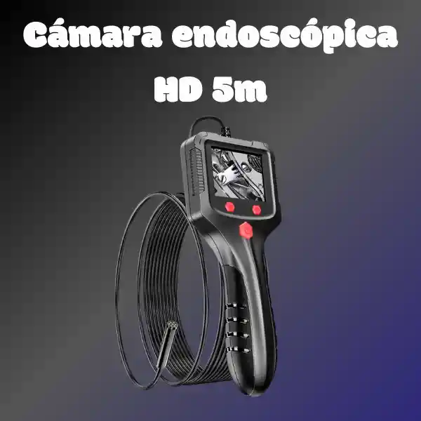 Cámara Endoscópica Industrial Ips De 2,4 In Hd 1080p Ip68