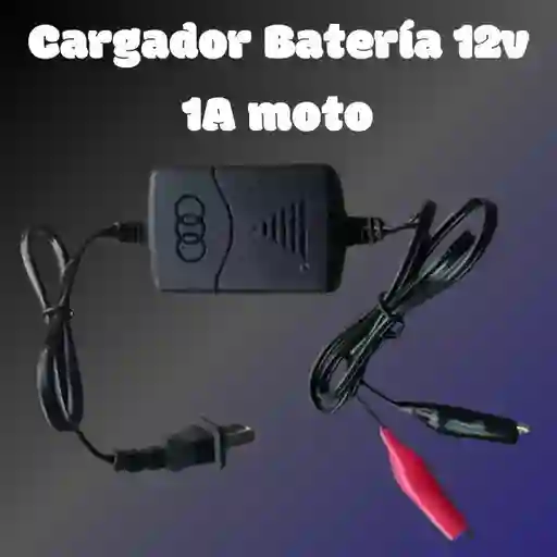 Cargador Batería Moto 1a