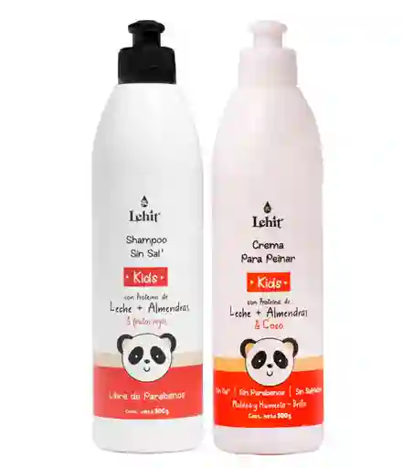 Shampoo + Crema Peinar Kids Lehit