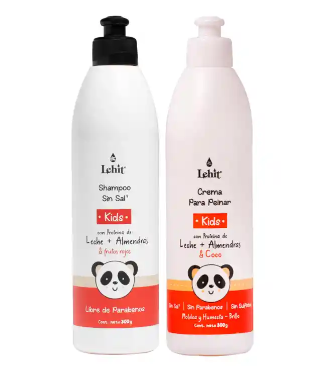 Shampoo + Crema Peinar Kids Lehit