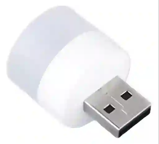 Mini Lámpara Luz Led Usb Bombillo Luz Blanca