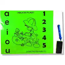 Tabla De Picado Con Tablero Acrilico