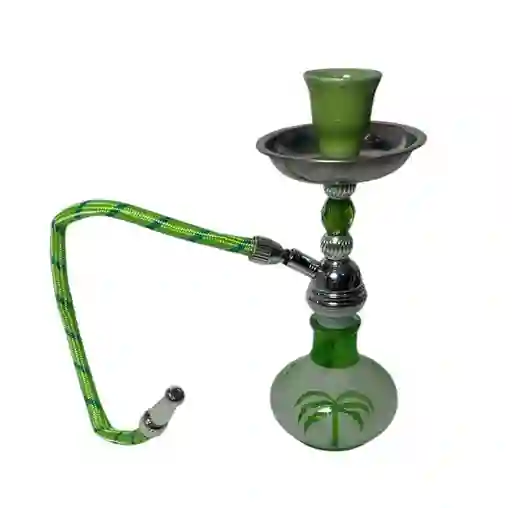Narguila Pequeña Hooka De 20 Cm De Alto Pipa De Vidrio