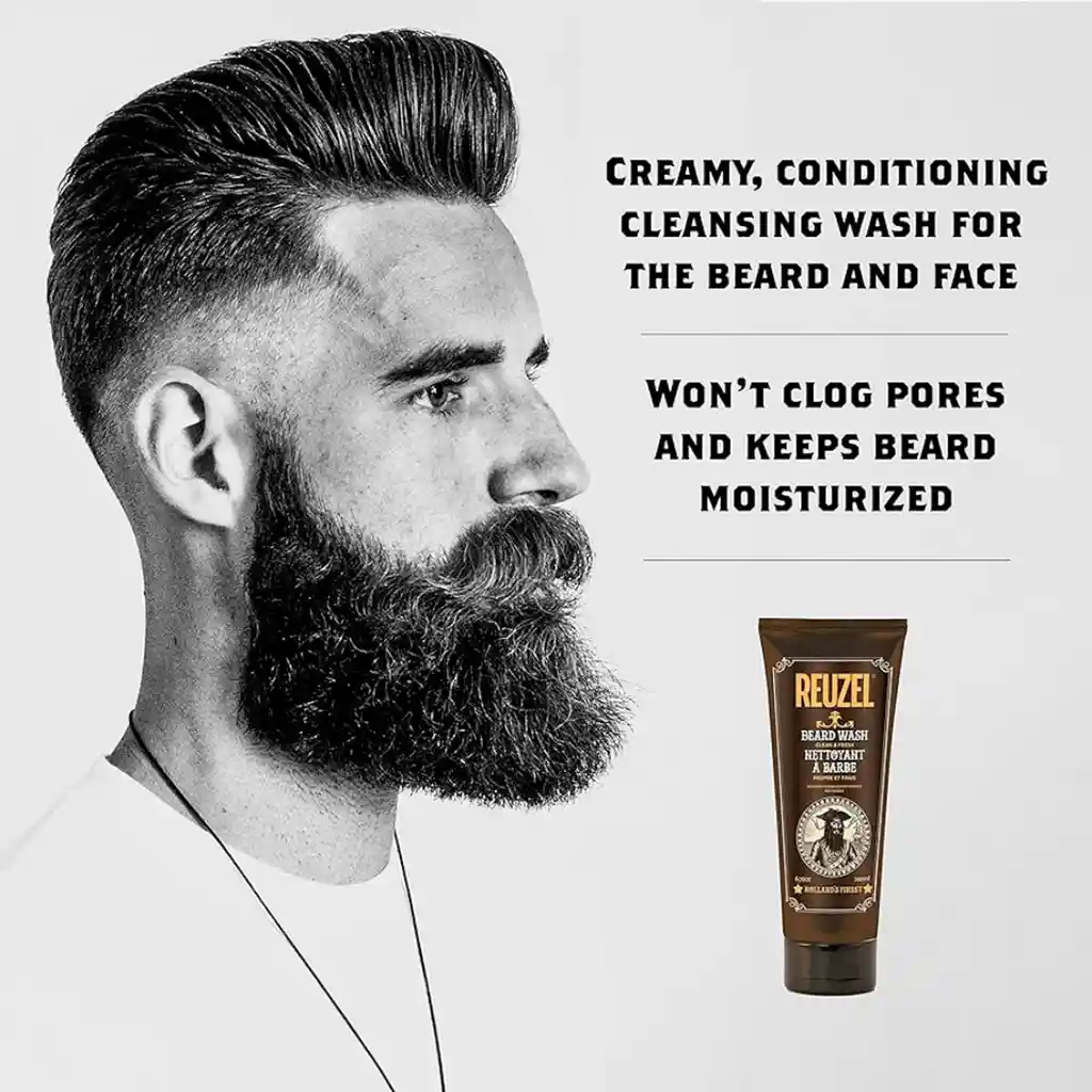 Shampoo Jabon Acondicionador Reuzel Barba Beard Wash
