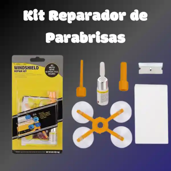 Reparación De Parabrisas Kit Sellador De Resina
