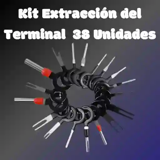 Kit Extracción Del Terminal Cable Pacha Automovil Herramienta 38 Unidades