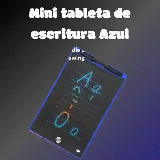 Mini Tableta De Escritura Azul