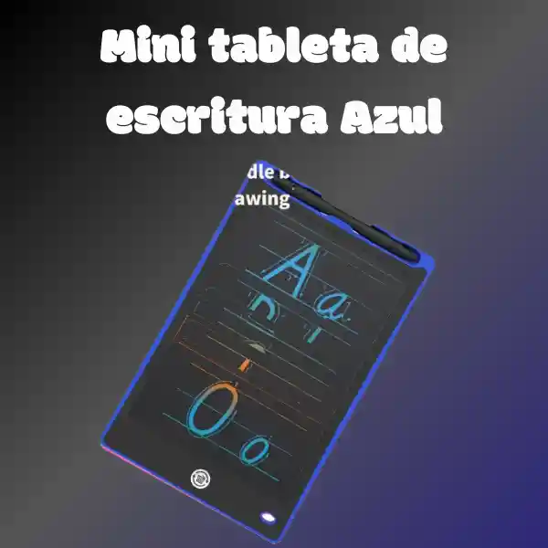 Mini Tableta De Escritura Azul