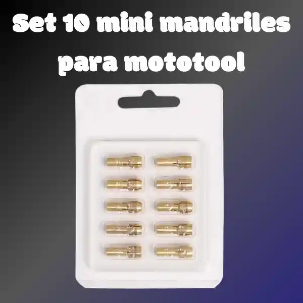 Juego De Mini Mandriles De Taladro, 10 Unids/set