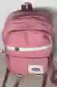 Maletin Escolar Dama O Niña 3 Bolsillos Grande Rosado + Monedero / Bolso