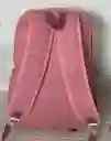 Maletin Escolar Dama O Niña 3 Bolsillos Grande Rosado + Monedero / Bolso