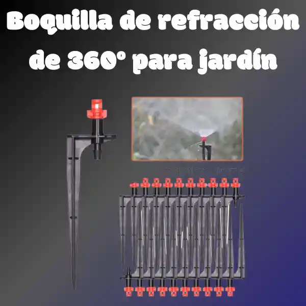 Set De 5 Boquillas De Refracción De 360 °