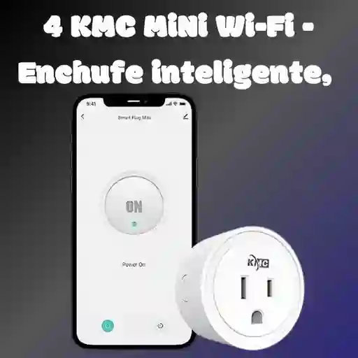 Kmc Mini Wi-fi - Enchufe Inteligente, 4 Unidades
