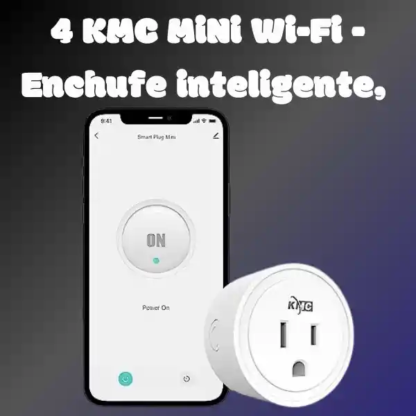 Kmc Mini Wi-fi - Enchufe Inteligente, 4 Unidades