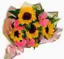 Girasoles Y Gerberas Duo Floral