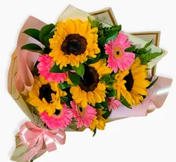 Girasoles Y Gerberas Duo Floral