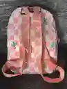 Maletin Escolar Dama O Niña 2 Bolsillos Pequeño Rosado / Bolso
