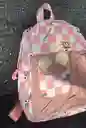 Maletin Escolar Dama O Niña 2 Bolsillos Pequeño Rosado / Bolso