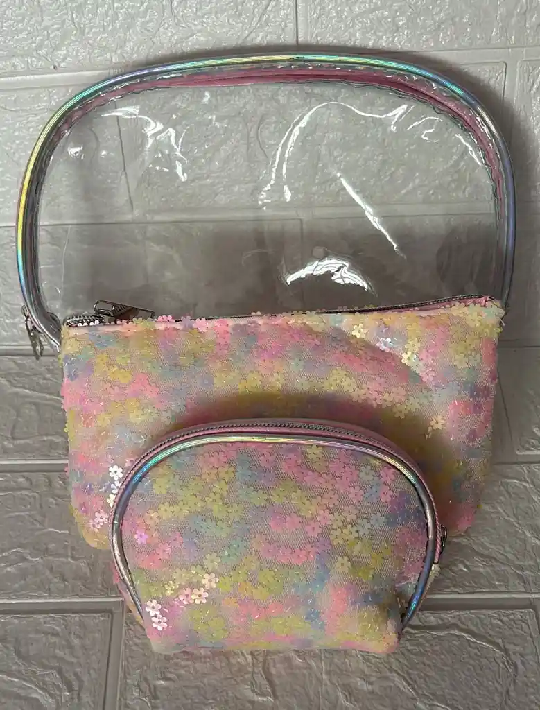 Set Cosmetiqueras Colores X3 Unidades