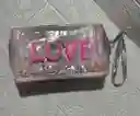 Cosmetiquera Cuadrada Love