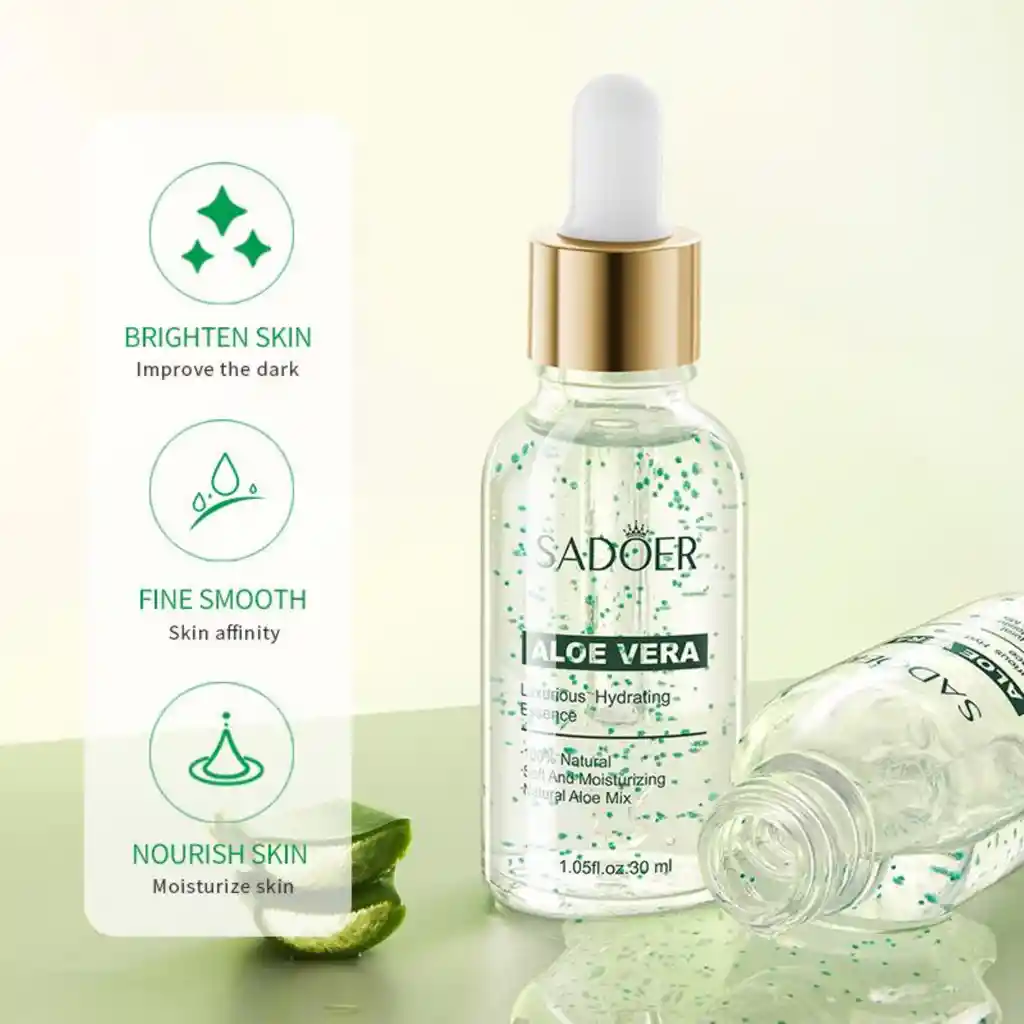 Serum Facial Con Aloe Vera Sadoer 30 Ml