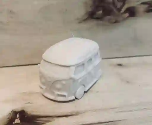 Vela Vintage Van Con Aroma