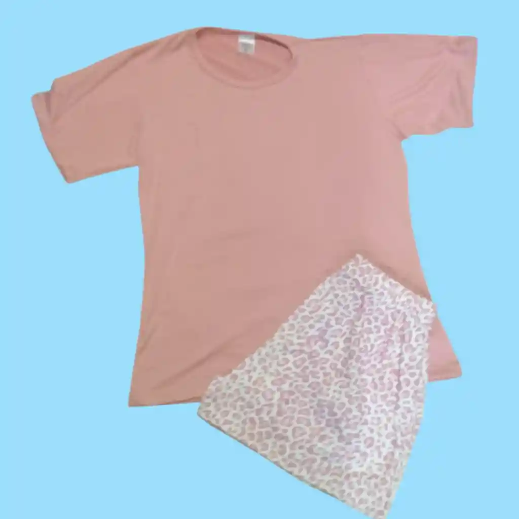 Pijama Camisa Rosada Talla S