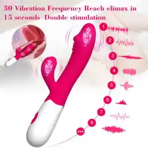 Vibrador Dildo Punto G 10 Velocidades Recargable