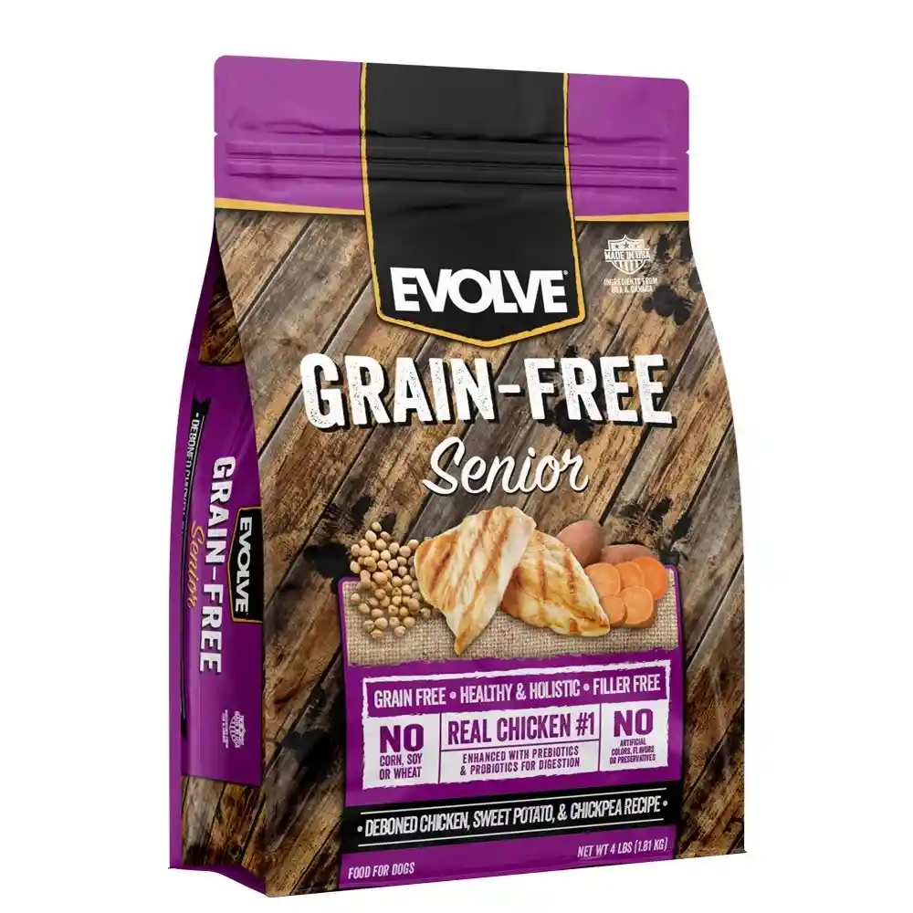 Evolve Perro Senior Grain Free Chicken (pollo)