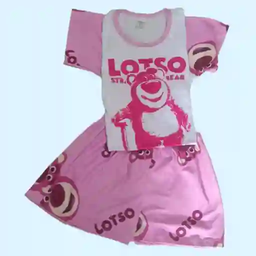 Pijama Camisa Lotso Talla S