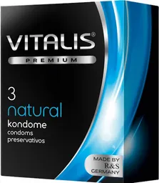 Condones Vitalis Natural Premium X3