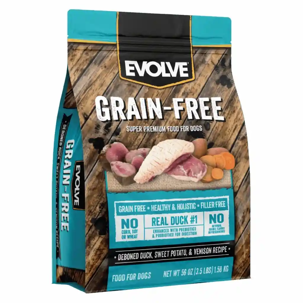 Evolve Perro Adulto Grain Free Pato Y Batata