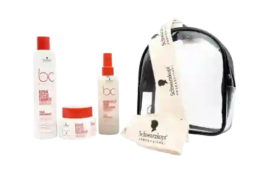 Kit Bonacure Repair Rescue Shampoo + Acondicionador En Spray + Tratamiento- Exclusivo Mes De Las Madres