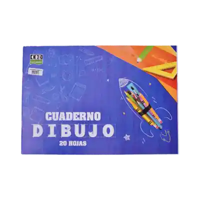 Cuaderno De Dibujo 20 Hojas