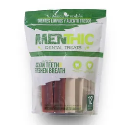 Menthic Dental Treats – Stick 225gr X 12 Und