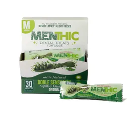 Menthic Dental Treats – Caja Dispensadora Sachet M X 30 Und