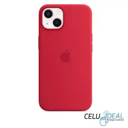 Estuche Silicona Iphone 15 Rojo