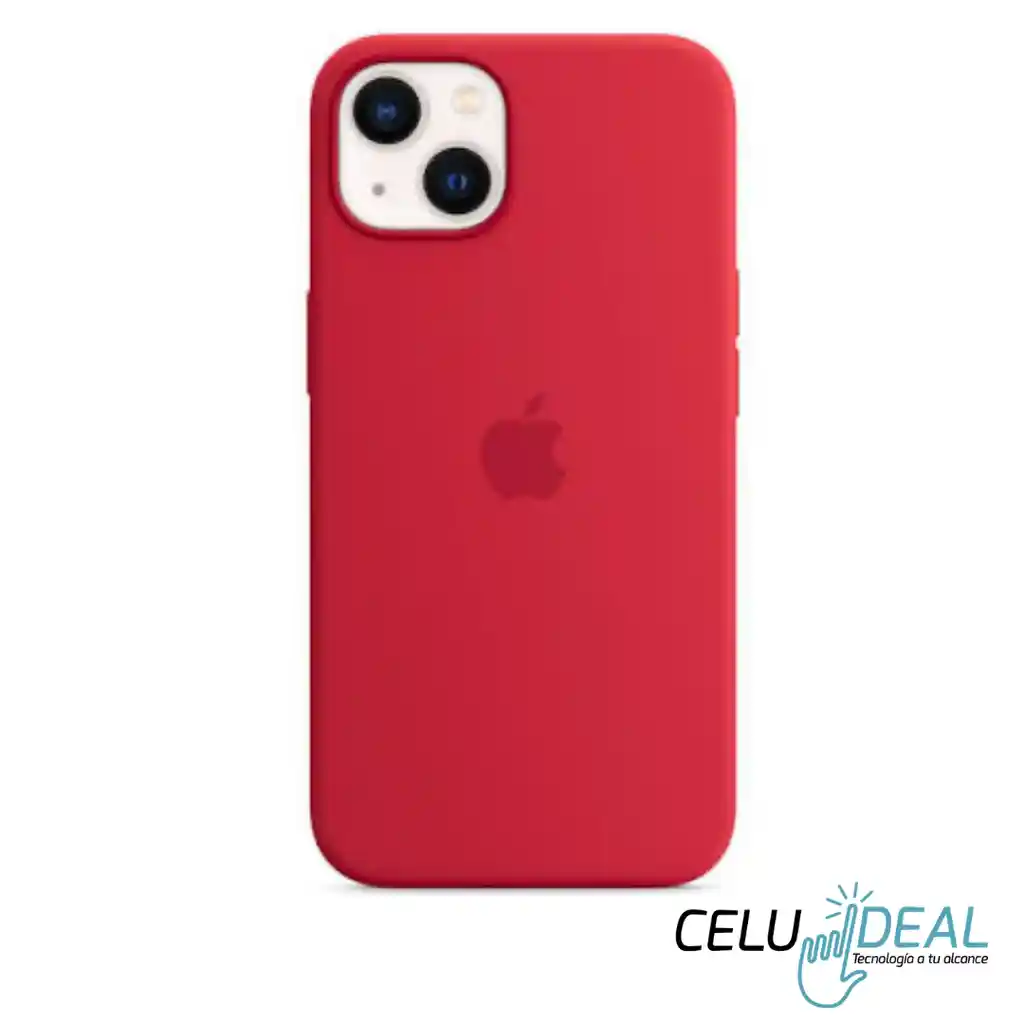 Estuche Silicona Iphone 15 Rojo