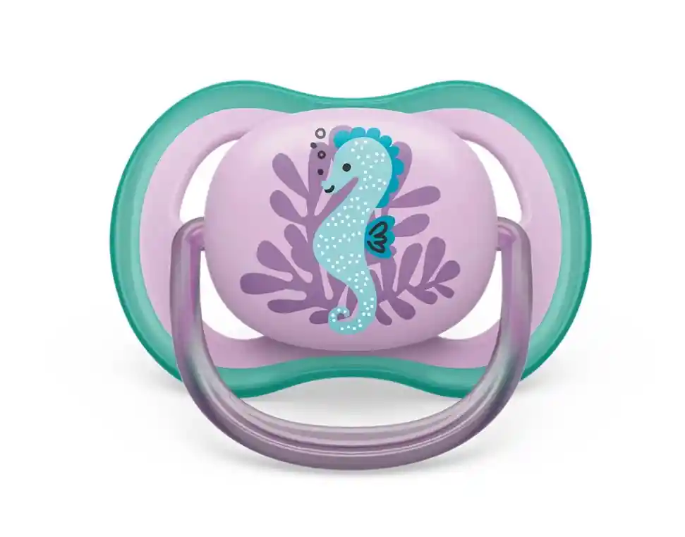 Chupo Entretencion Avent Ultra Air 0-6m X1 Unidad Caballito Mar