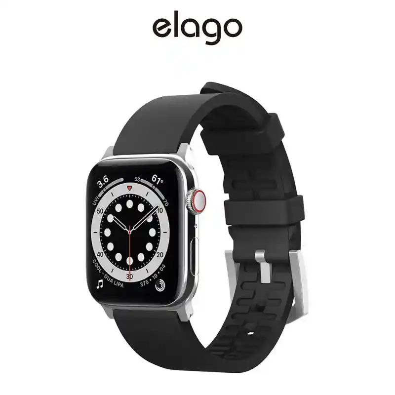 Correa Para Apple Watch 40 / 38 Mm Talla S Elago En Negro