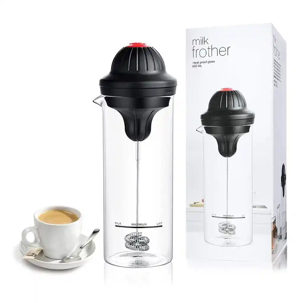 Espumador De Leche Espuma De Café Automática Leche Eléctrica