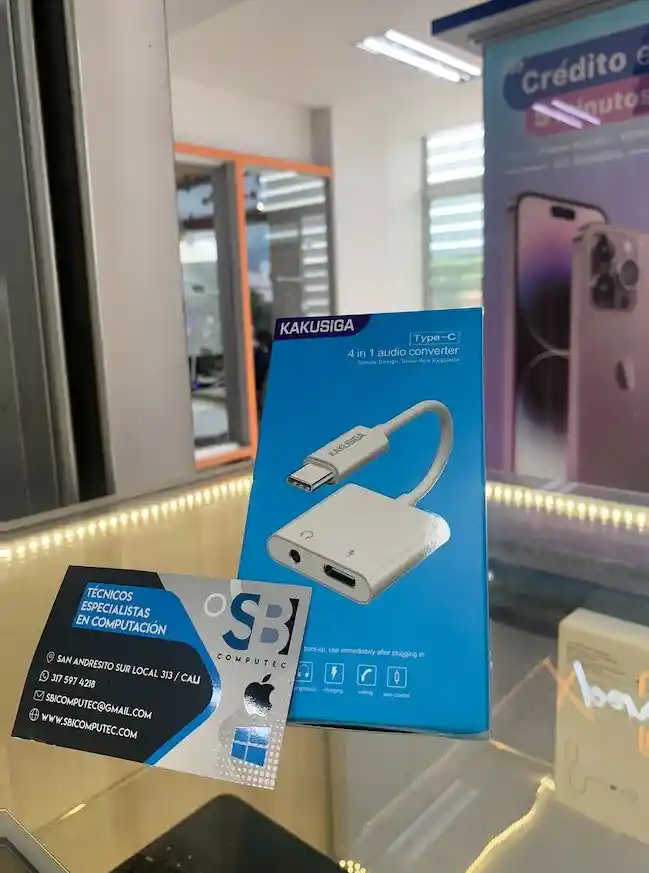 Adaptador Tipo C A Auriculares