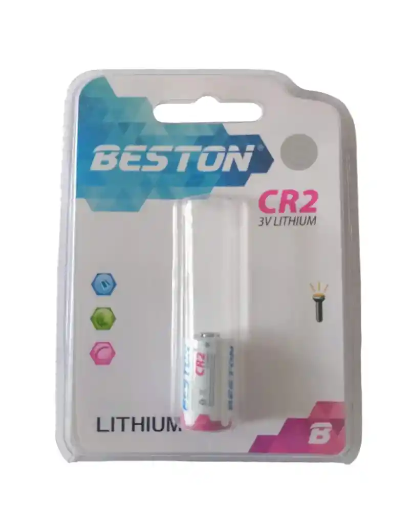 Bateria Pila Cilíndrica Beston Cr2 - 3 Voltios Lithium 800mah