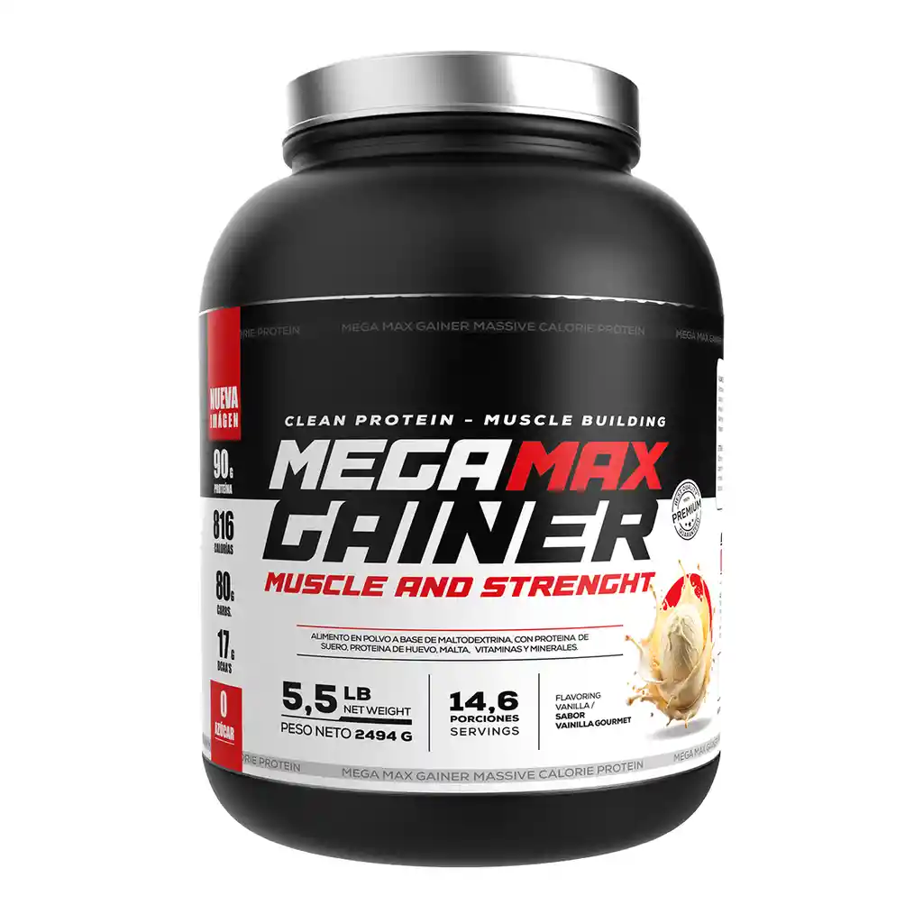 Proteina Mega Max Gainer 6 Libras