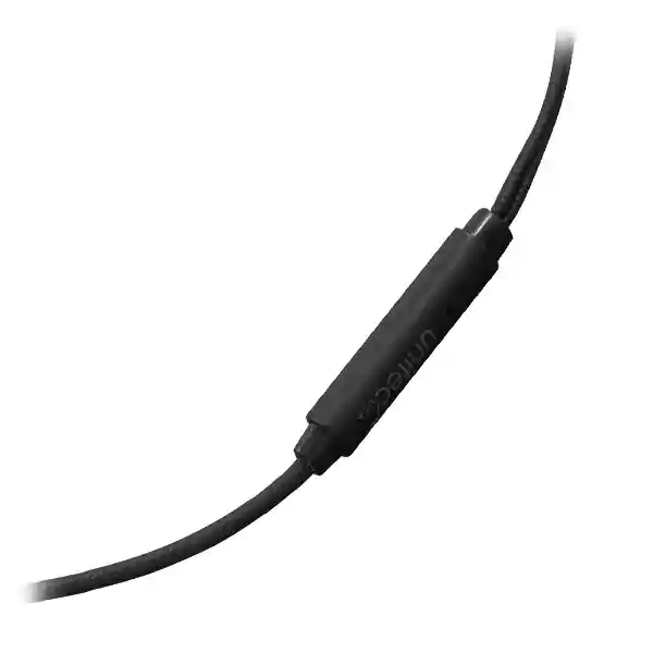 Audífonos Alámbrico Unitec Manos Libres Eb 118 Color Negro