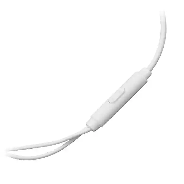 Audífono Alámbrico Unitec Manos Libres Eb-118 In-ear Blanco