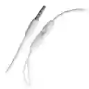 Audífono Alámbrico Unitec Manos Libres Eb-118 In-ear Blanco