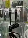 Cable Negro Rapido Juqu Tipo C A Puerto Lighting Iphone Ipod Ipad Jq-20 Tc A 1 Mts