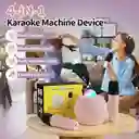 Set De Karaoke Portátil Para Niños Bluetooth Rgb 2mic K12