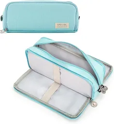 Cartuchera Grande Organizador Colores 3 Compartimentos